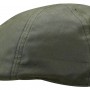Casquette plate Texas Waxed Cotton Stetson olive