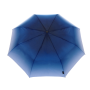 Parapluie pliant femme automatique transformation dégradé de bleu