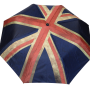 Parapluie pliant mixte automatique drapeau anglais