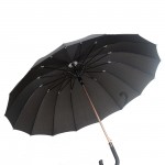 Parapluie droit homme automatique noir