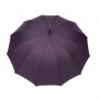 Parapluie droit mixte automatique dôme uni violet