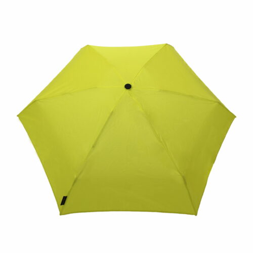 Parapluie pliant ultra-léger jaune anis automatique