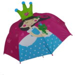 Parapluie droit enfant automatique princesse