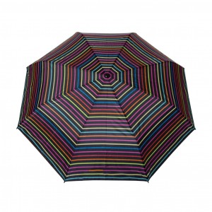 Parapluie pliant multicolore femme automatique