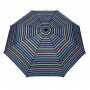 Parapluie pliant multicolore bleu femme automatique