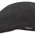 Casquette plate Texas Wool/Cashmere Earflaps Stetson anthracite