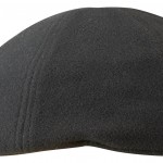Casquette plate Texas Wool/Cashmere Earflaps Stetson noir