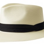 Chapeau Panama Jefferson Stetson blanc crème