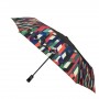 Parapluie pliant femme automatique Geometric Colors