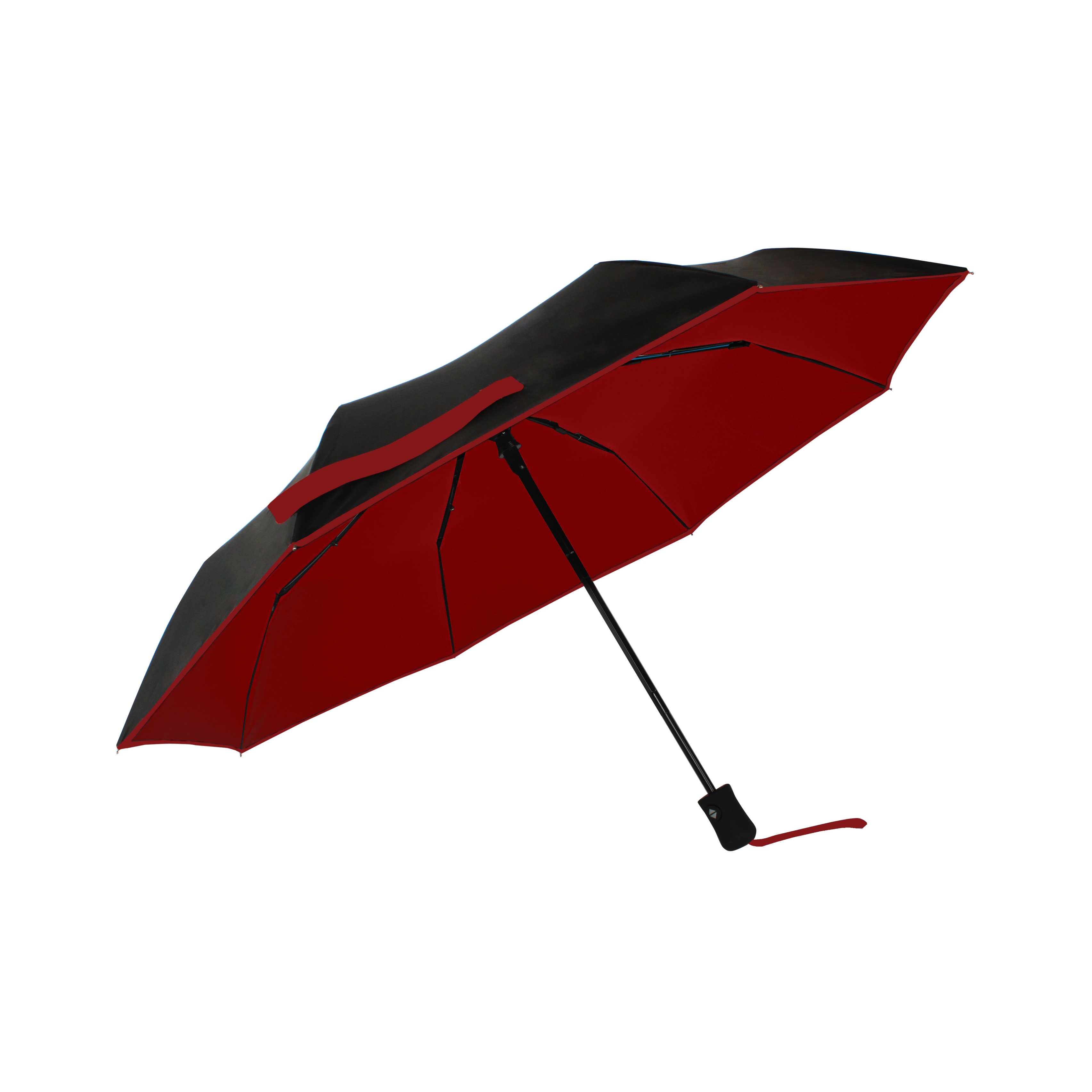 Parapluie Compact Automatique Anti-UV - 24 Baleines - Pliant - Imperméable Et Résistant Au Vent - 35 Cm