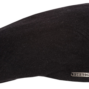 Casquette plate Madison Wool Cashmere Stetson anthracite