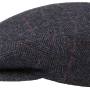 Casquette plate Kent Wool Ivy Cap With Earflaps Stetson anthracite