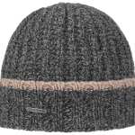 Bonnet à revers Malcott Wool Stetson gris