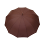 Parapluie droit homme automatique marron