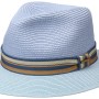 Chapeau Traveller Romaro Toyo Stetson bleu clair