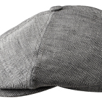 Casquette Brooklin Linen Stetson gris