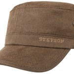 Casquette Army Stampton Stetson marron