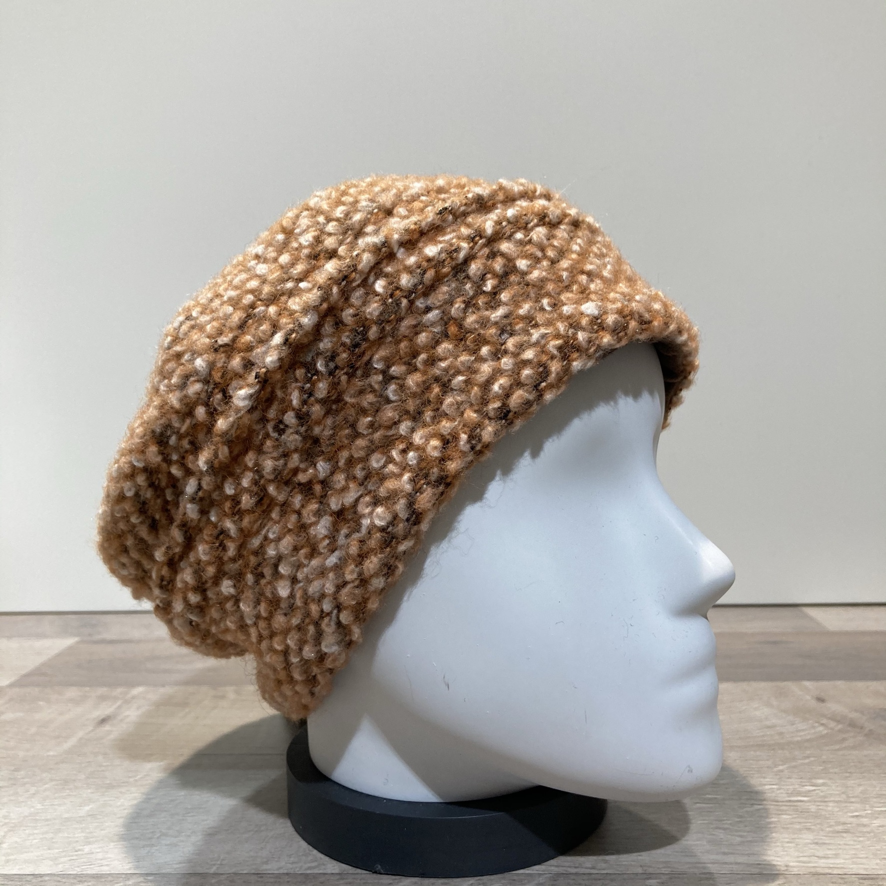 Chapeau paille boucle de ceinture marron - Kausia