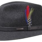 Chapeau en feutre Traveller Powell Stetson anthracite