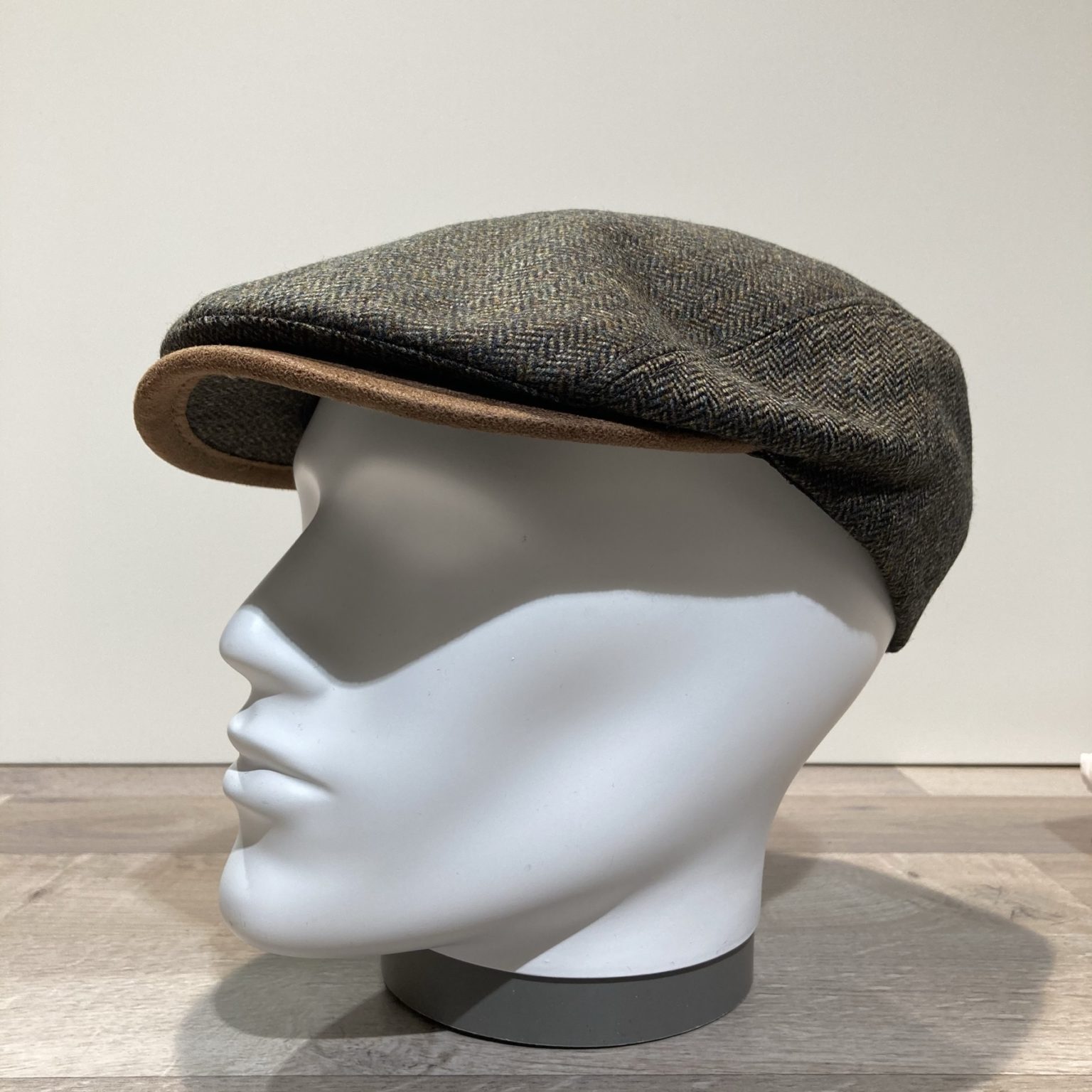 Casquette De Journal à Chevrons En Laine épaisse Et Chaude