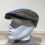 Casquette laine vierge multicolore moucheté doublée