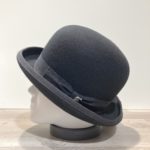 Chapeau melon feutre laine noir