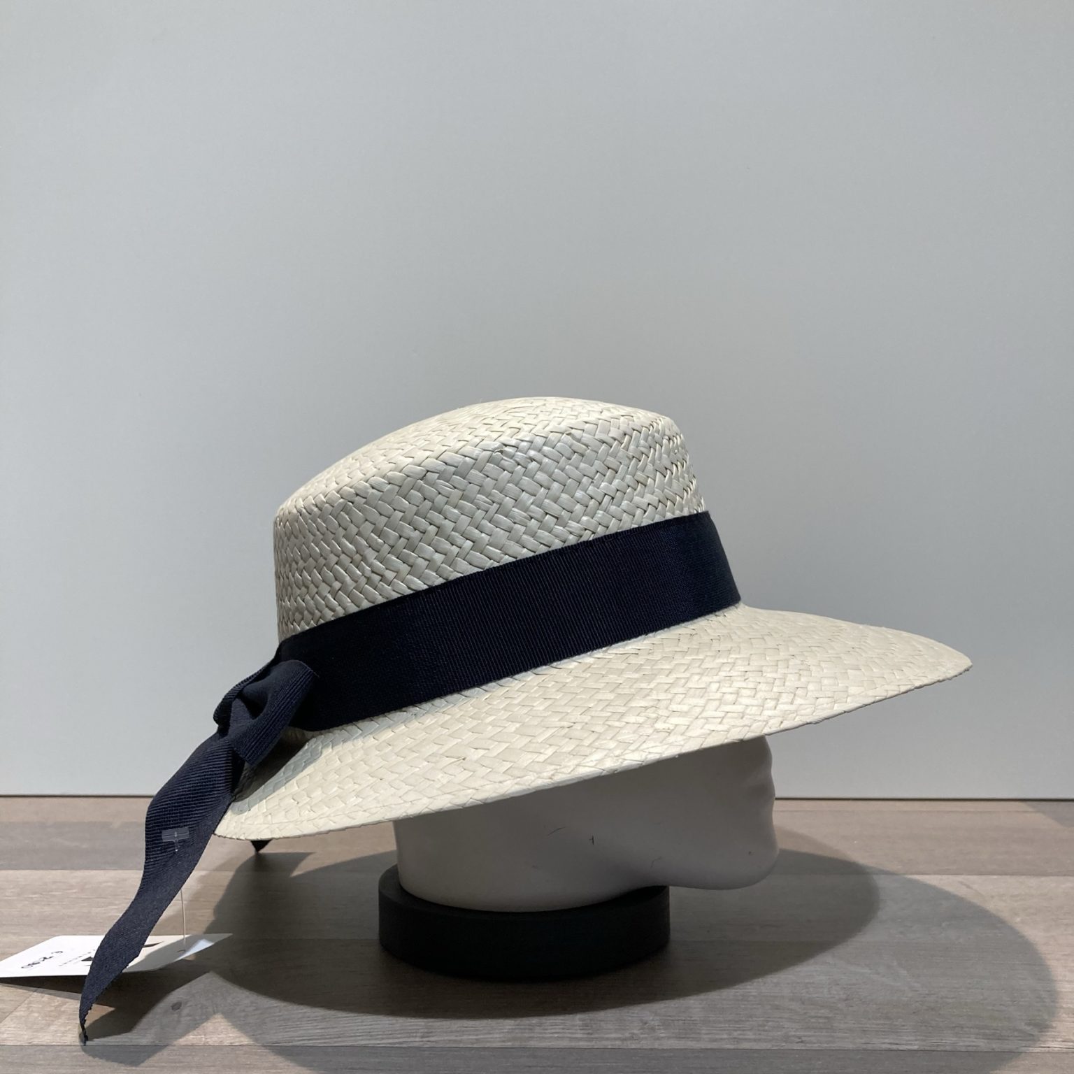 Isotoner Casquette Femme Papier De Paille, Bande élastiquée, TU, Noir Bicolore