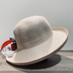 Chapeau Sydney ivoire anti UV ajustable malléable