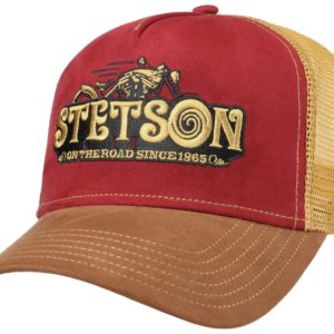 Casquette Trucker Cap On The Road Stetson marron