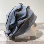 Béret polaire deux vagues gris