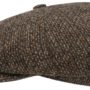 Casquette Gavroche Hatteras Shetland Wool Stetson marron